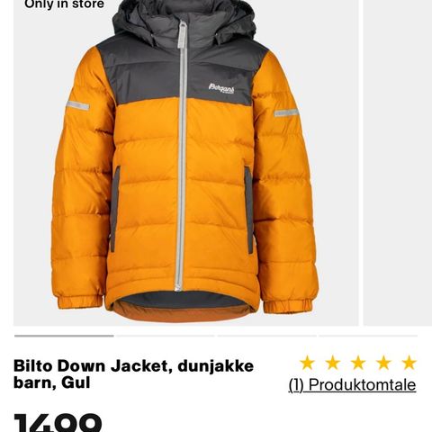 Bergans dunjakke