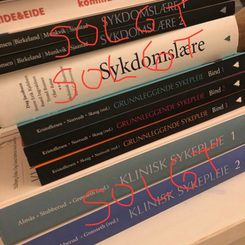 BILLIG SYKEPLEIEBØKER