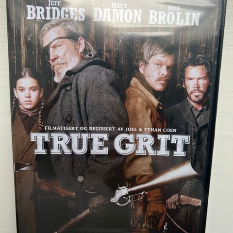 True Grit (DVD) Ny i plast !
