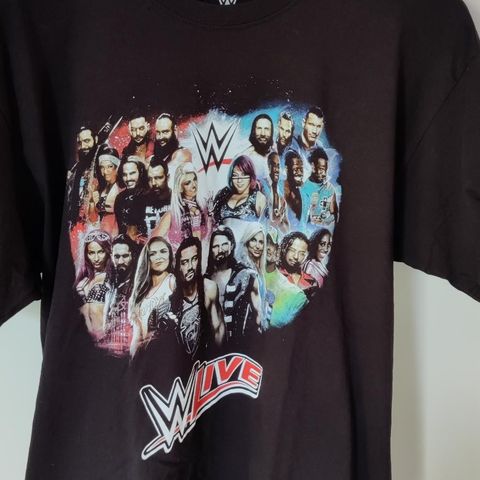 Vintage WWE Superstars tour 2018 t skjorte