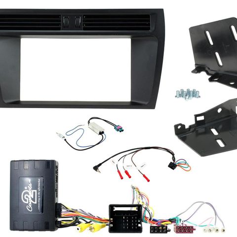 Connects2 CTKAU14L - A4/A5 (2008-2016) komplett 2-DIN sett m/forsterker