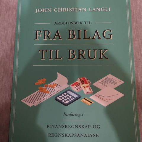 Arbeidsbok fra bilag til bruk