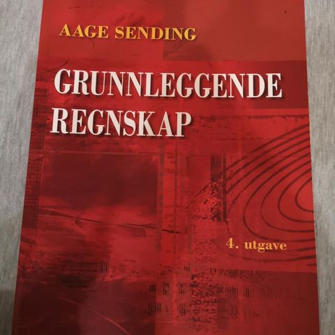 Aage Sending Grunnleggende regnskap