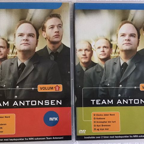 Team Antonsen volum 1 + Team Antonsen volum 2 🚨NRK 🔥SELGES SAMMEN!!