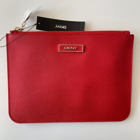 DKNY mini clutch envelope purse - Red