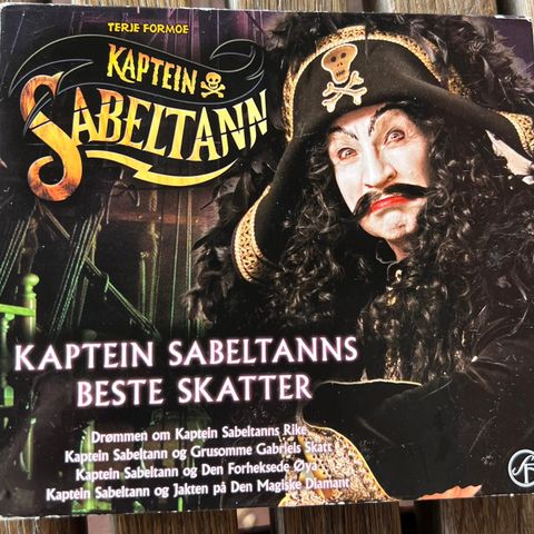 Kaptein Sabeltanns beste skatter - DVD-samleboks