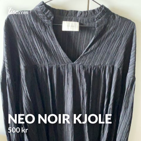 Neo Noir kjole