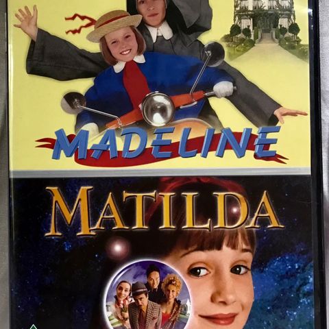 Madeline og Matilda Double pack DVD 🔥SOM NY!!