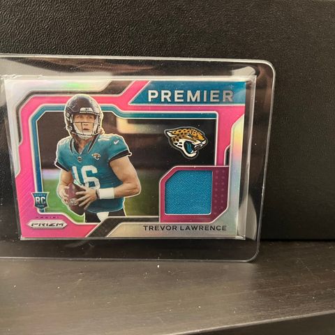 Trevor Lawrence Prizm Premier Patch Rookie NFL