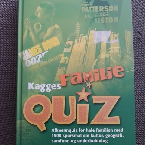 KAGGES FAMILIE QUIZ - PERFEKT TIL BILTUREN  ELLER HYTTA