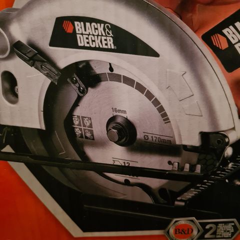 Sag fra black&Decker 1100 W