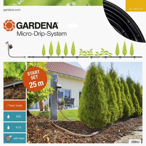Gardena Micro-drip system og timer