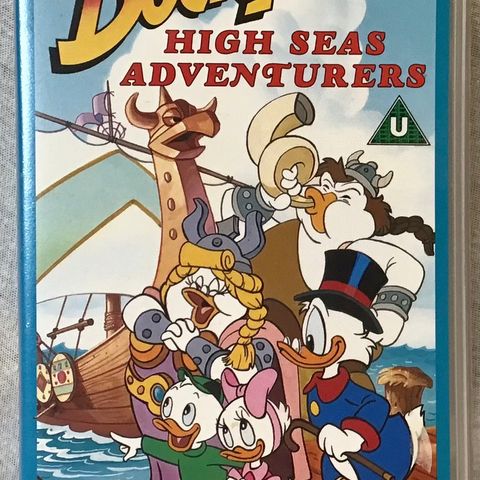 Duck tales : High Sea Adventures vhs (🔥som ny!!)