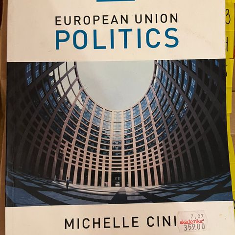 European Union Politics - Michelle Cini