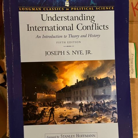 Understanding International Conflicts - an introduction, Nye