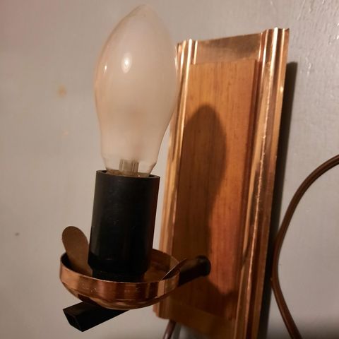 Vintage vegglampe