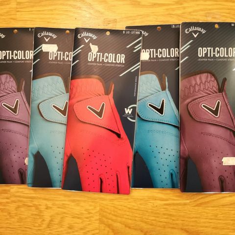 Ladies Callaway Opti-Color Gloves, Size S.