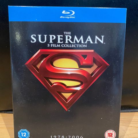 Blu-ray The Superman 5 filmer 1978-2006