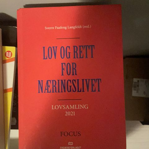 lov og rett for næringslivet