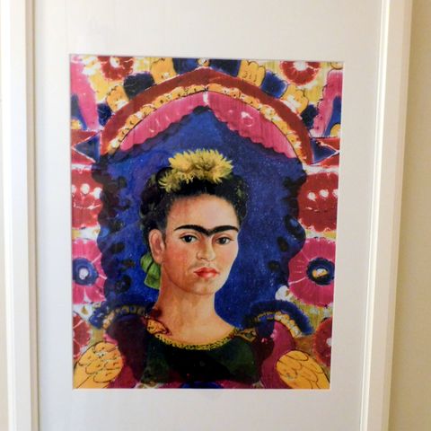 Stort Frida Kahlo bilde / plakat