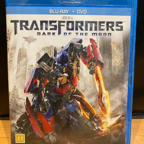 Blu-ray Transformers Dark of the moon selges
