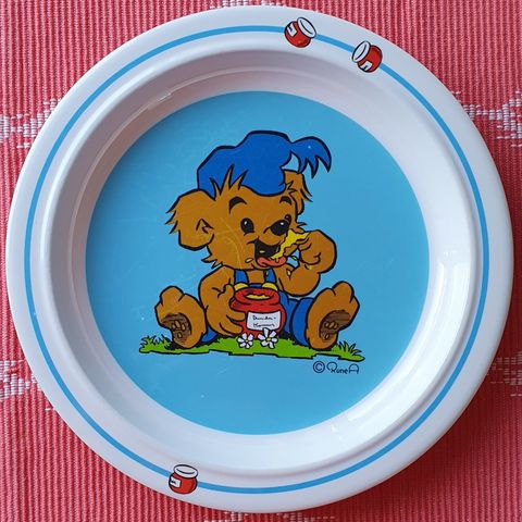 Pen BAMSE melamin tallerken