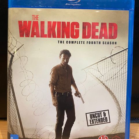 Blu-ray The Walking Dead sesong 4