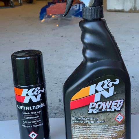 KN filter olje/spray