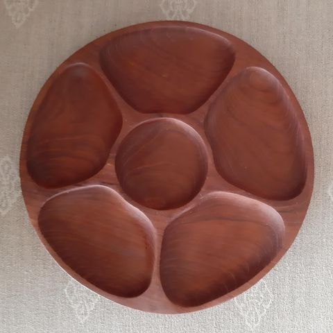 Vintage/Retro Teak Kabaretfat.