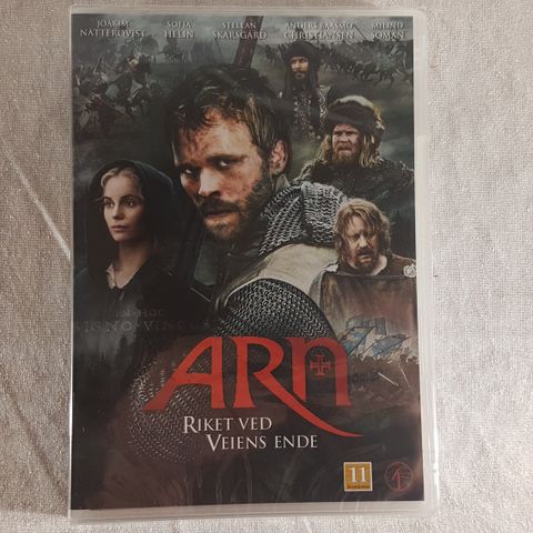 Arn Riket ved Veiens Ende DVD ny forseglet norsk tekst