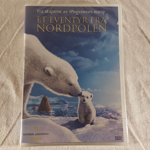 Et Eventyr Fra Nordpolen DVD National Geographic ny forseglet norsk tekst