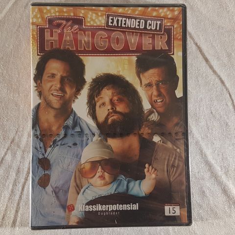 The Hangover DVD Extended Cut ny forseglet med norsk tekst