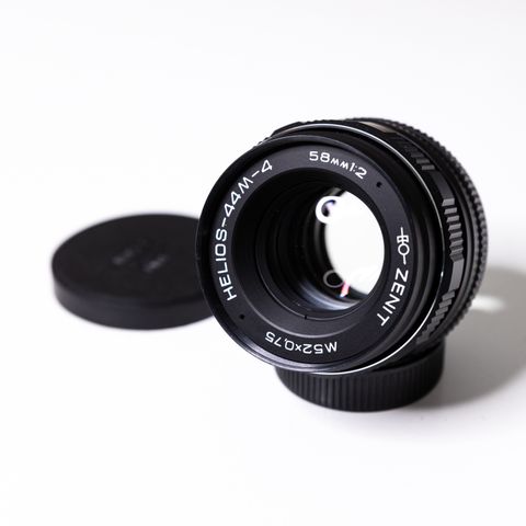 Objektiv Helios 44M-4 58mm f2 M42.