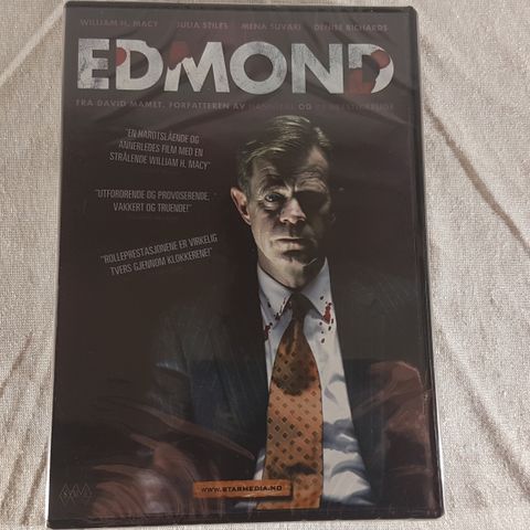 Edmond DVD ny forseglet norsk tekst