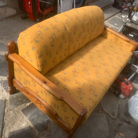 Vintage sovesofa