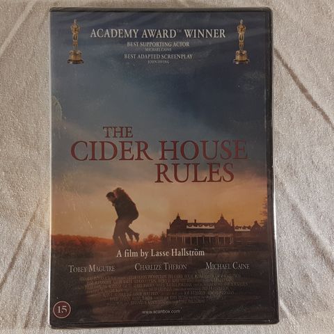 The Cider House Rules DVD Siderhusreglene ny forseglet norsk tekst