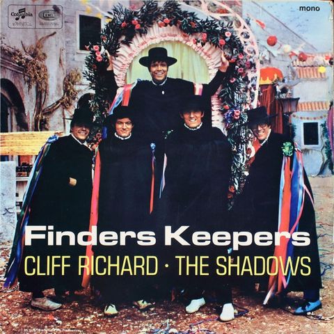 Cliff Richard • The Shadows* – Finders Keepers ( LP, Album, Mono 1966)