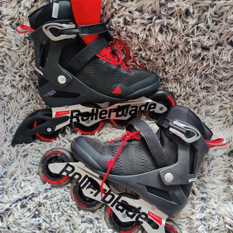 Rollerblades Spark 90 str. 42 Selges - kun brukt én gang!