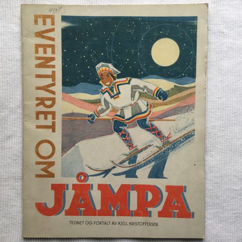 BokFrank: Kristoffersen/Midelfart: Barneeventyr: Jåmpa/Fanden i nøtten (1945)