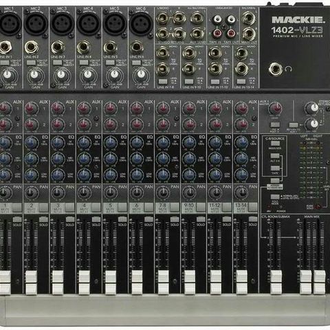 om Mackie 1402-VLZ3 analogue mixer