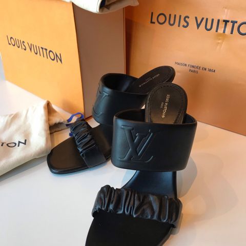 Louis Vuitton Drapy Mule 9.5cm sko i strl. 40