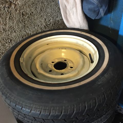 14" chevrolet impala 1965 reservehjul