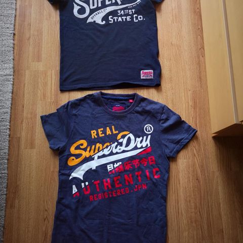 Str S  - Superdry T-skjorter