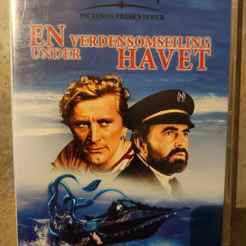 En verdensomseiling under havet ( DVD) 1954 - Disney - 86 kr inkl frakt