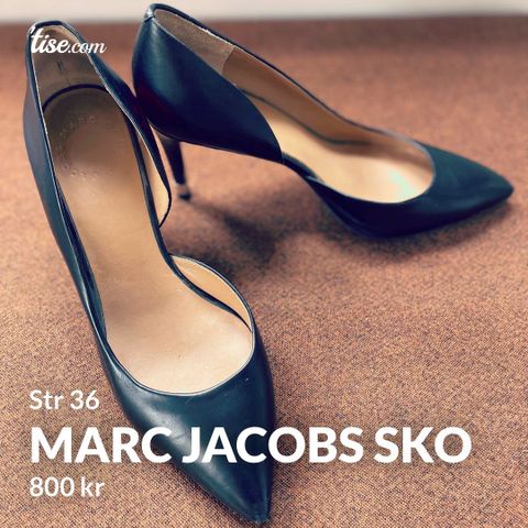 Marc Jacobs høyhælte sko str 36