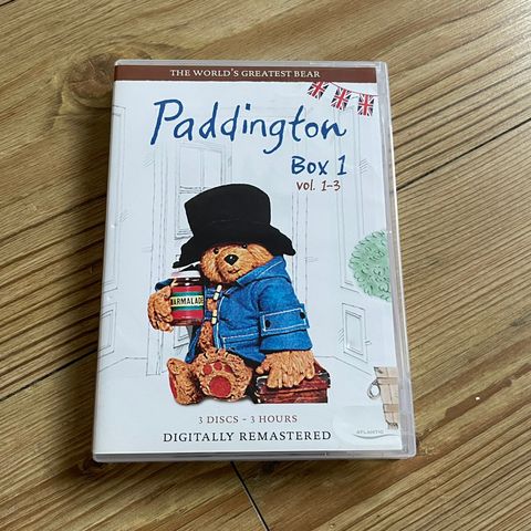 Paddington Box 1 vol. 1-3  (3 timer) - Som ny !