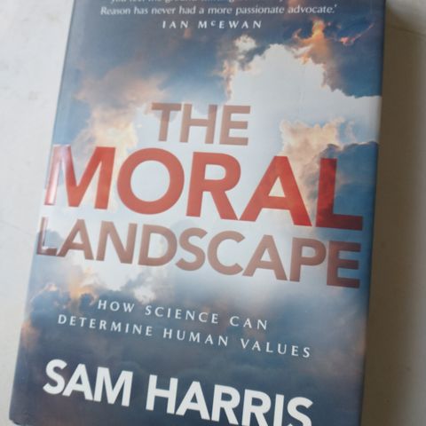 Sam Harris The moral landscape hardcover