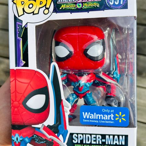 Funko Pop! Spider-Man (Marvel Mech Strike Monster Hunters) (997) Walmart Excl.