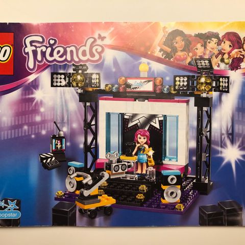 Lego Friends 41117. Popstjernens TV-studio selges.