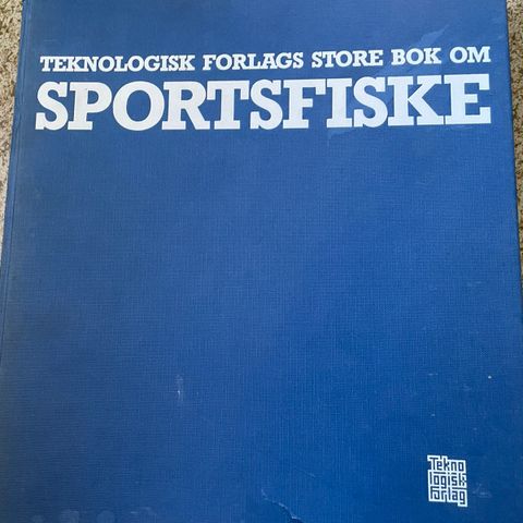 Teknologisk Forlags store bok om sportsfiske.
